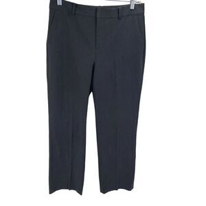 CHAPS Women's Dress Pants Career Trousers Straight Leg Work Pockets Gray Size 6